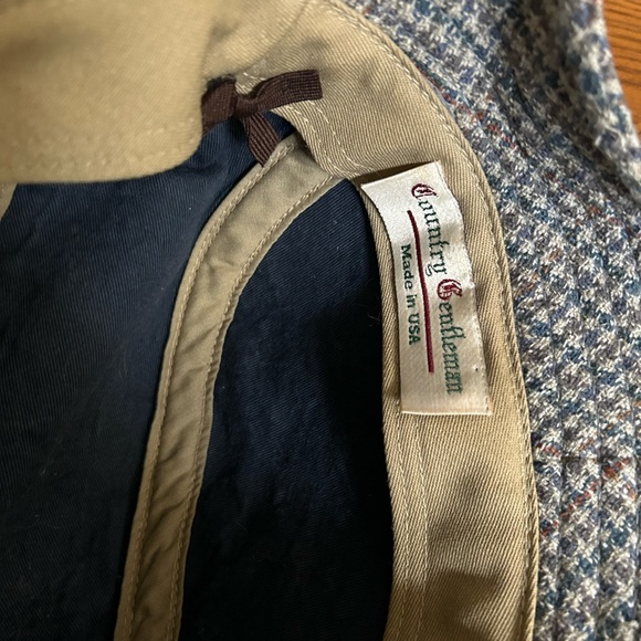 Vintage Wool Houndstooth Walking Hat by Country Gentleman - Picture 7 of 7